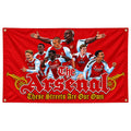 Arsenal FC - These Streets Are Our Own - Tifo Flag/Banner for Fans | 5x3ft