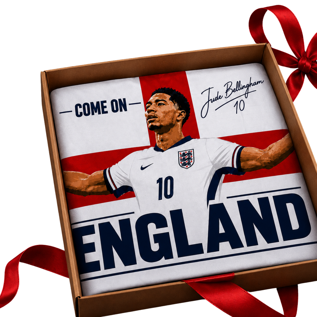 Jude Bellingham 10 - COME ON ENGLAND Flag/Banner. 5x3ft