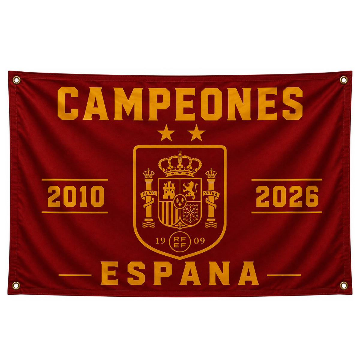Spain/España - Champions 2010 & 2026 - FIFA World Cup Champions Flag/Banner